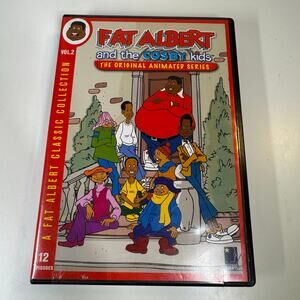 Fat Albert and the Cosby Kids Vol 2 DVD 3 Discs w/ Bonus CD New 12 Cartoons 70's